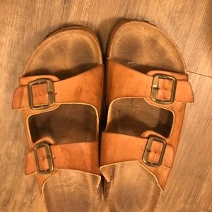 Flatform Birkenstock style sandal